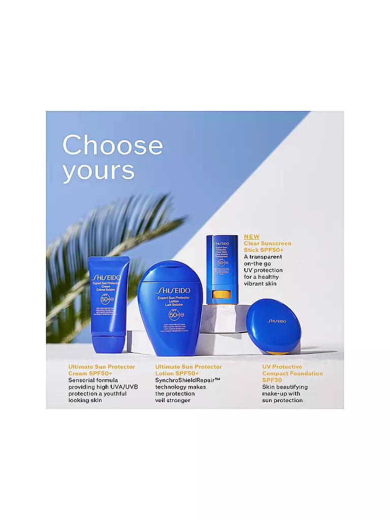 SHISEIDO | Expert Sun Protector Clear Suncare Stick SPF 50+ 20g | keine Farbe