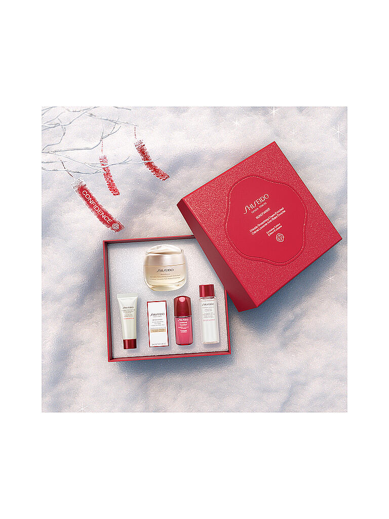 SHISEIDO | Geschenkset - Benefiance Wrinkle Smoothing Cream Enriched Holiday Set  50ml / 15ml / 30ml / 10ml / 2ml | keine Farbe