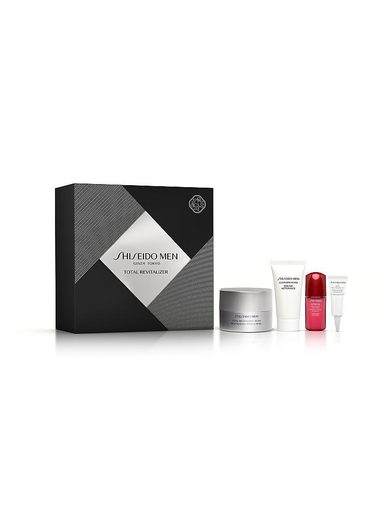 SHISEIDO | Geschenkset - Men Total Revitalizer Cream Holiday Kit 50ml/30ml/10ml/3ml | transparent