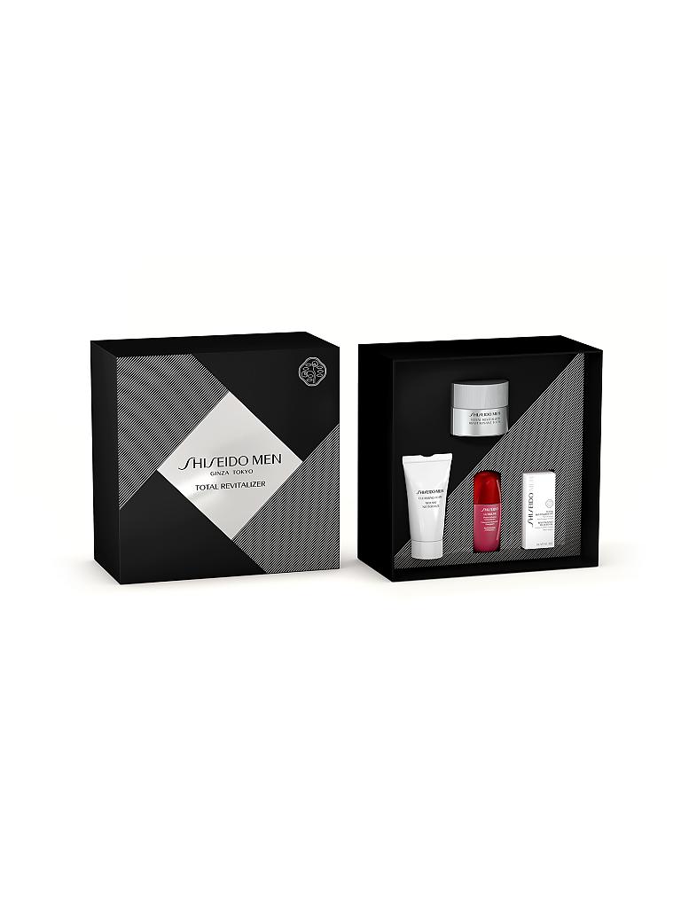 SHISEIDO | Geschenkset - Men Total Revitalizer Cream Holiday Kit 50ml/30ml/10ml/3ml | transparent