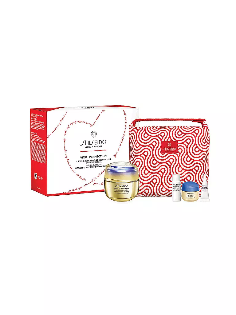 SHISEIDO | Geschenkset - VITAL PERFECTION SUPREME POUCH SET 50ml / 7ml / 15ml / 3ml | keine Farbe