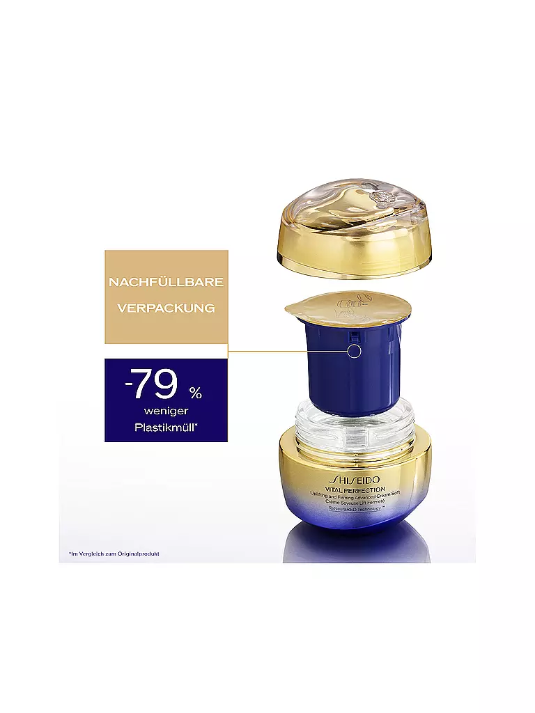 SHISEIDO | Gesichtscreme - VITAL PERFECTION Uplifting and Firming Advanced Cream Soft Refillable50ml | keine Farbe