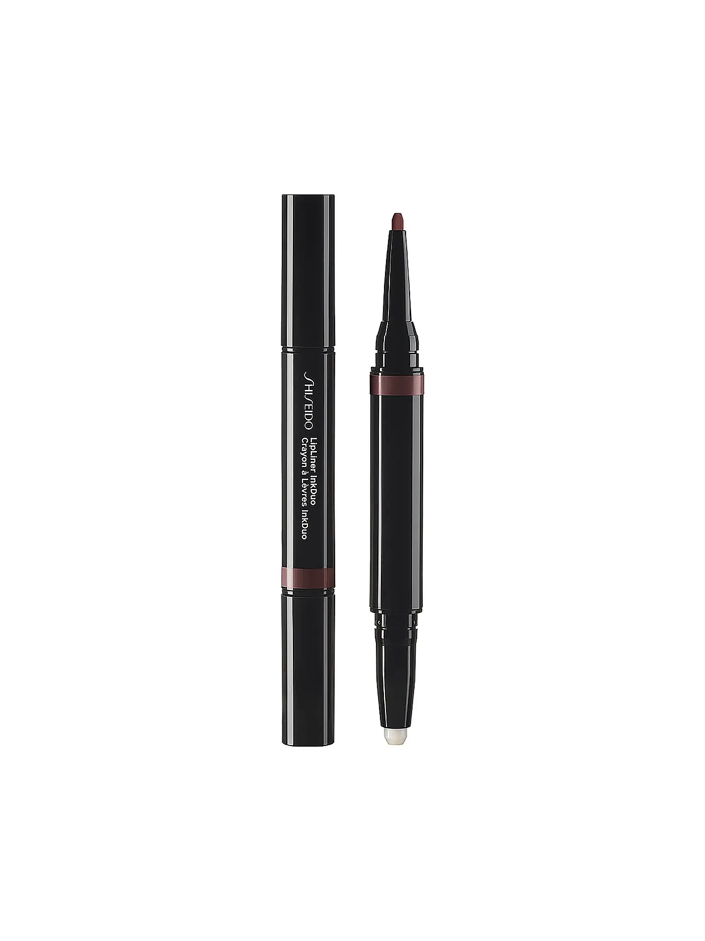 SHISEIDO | Lippenkonturenstrift - Lipliner Ink Duo ( 08 True Red ) | braun