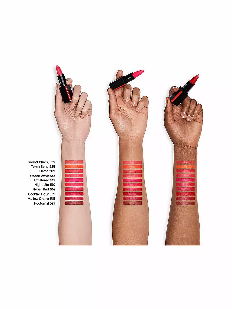 SHISEIDO | ModernMatte Powder Lipstick (505 Peep Show) | rot