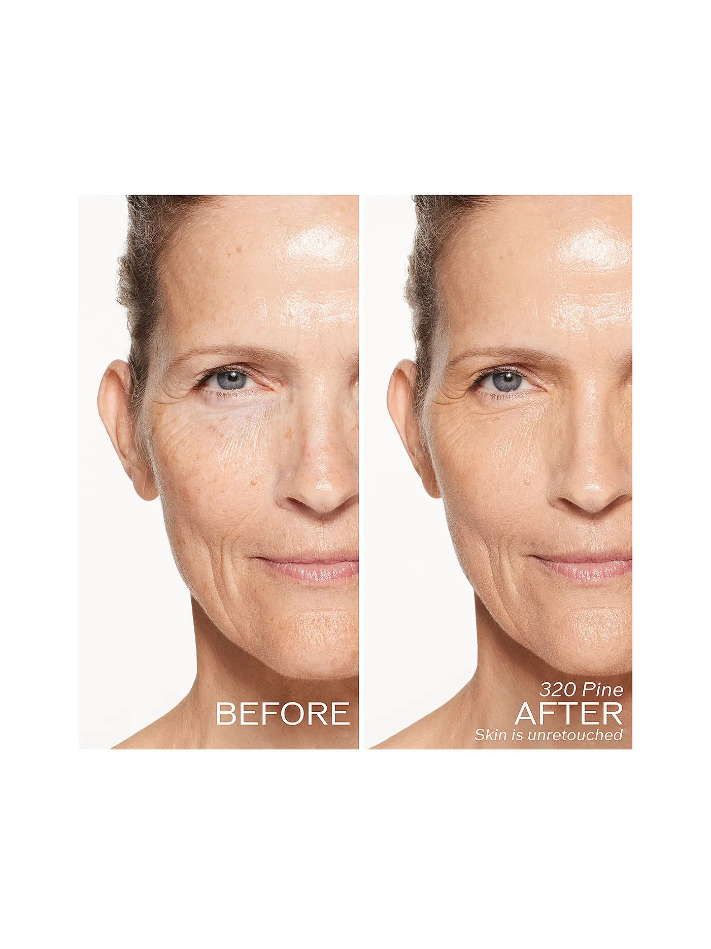 SHISEIDO | REVITALESSENCE Skin Glow Foundation SPF30 PA+++ (320 Pine) | hellbraun