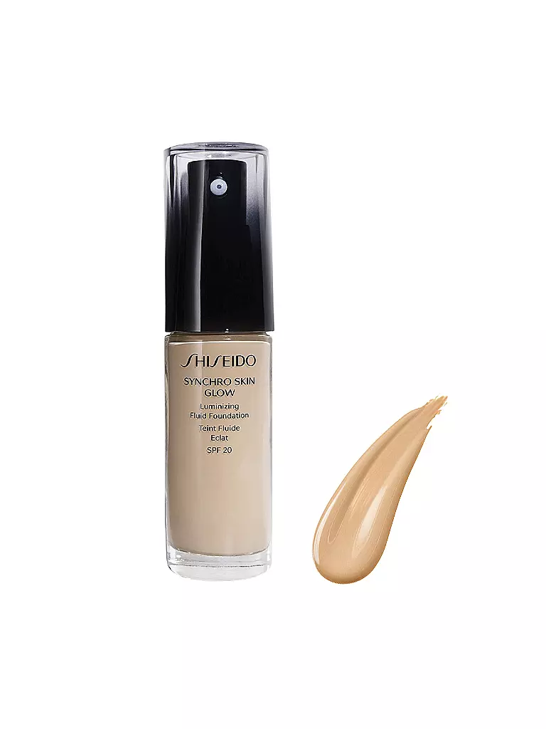 SHISEIDO | Synchro Skin Glow Luminizing Fluid Foundation SPF20 30ml (3 Goldern) | beige