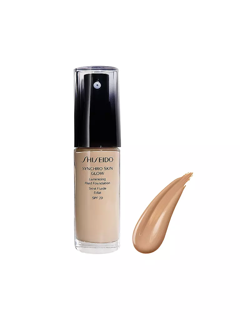 SHISEIDO | Synchro Skin Glow Luminizing Fluid Foundation SPF20 30ml (Neutral 4) | beige