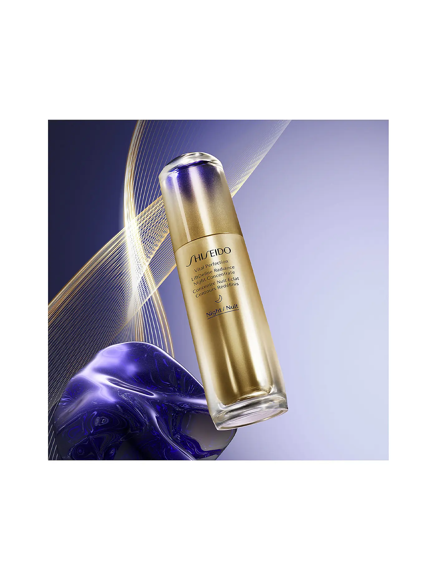 SHISEIDO | VITAL PERFECTION LiftDefine Radiance Night Concentrate 40ml | keine Farbe