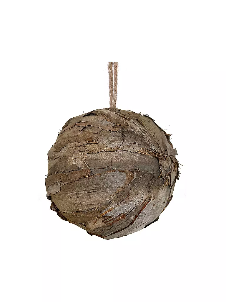 SHISHI | Weihnachtskugel aus Rinde  | Keine Farbe