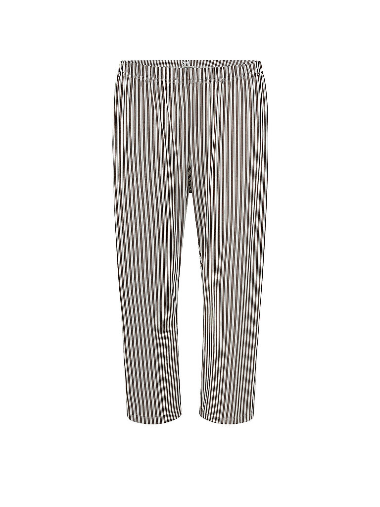 Pyjamahose 7/8 hellbraun S damen