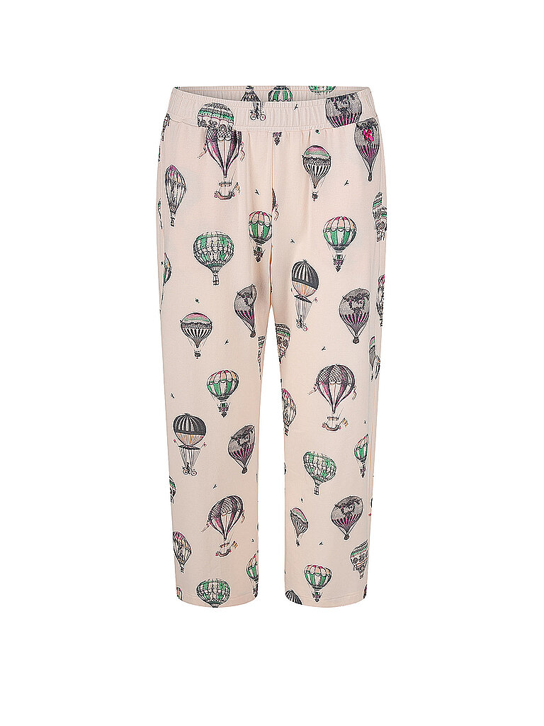 Pyjamahose 7/8 creme S damen