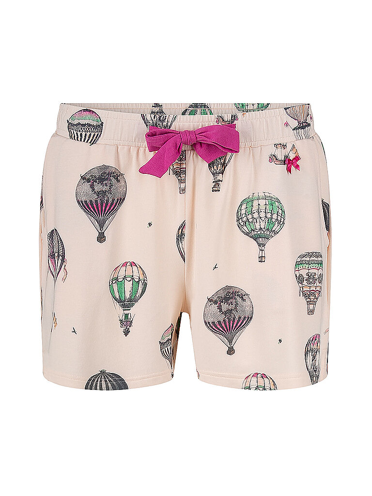 Pyjamashorts creme S damen