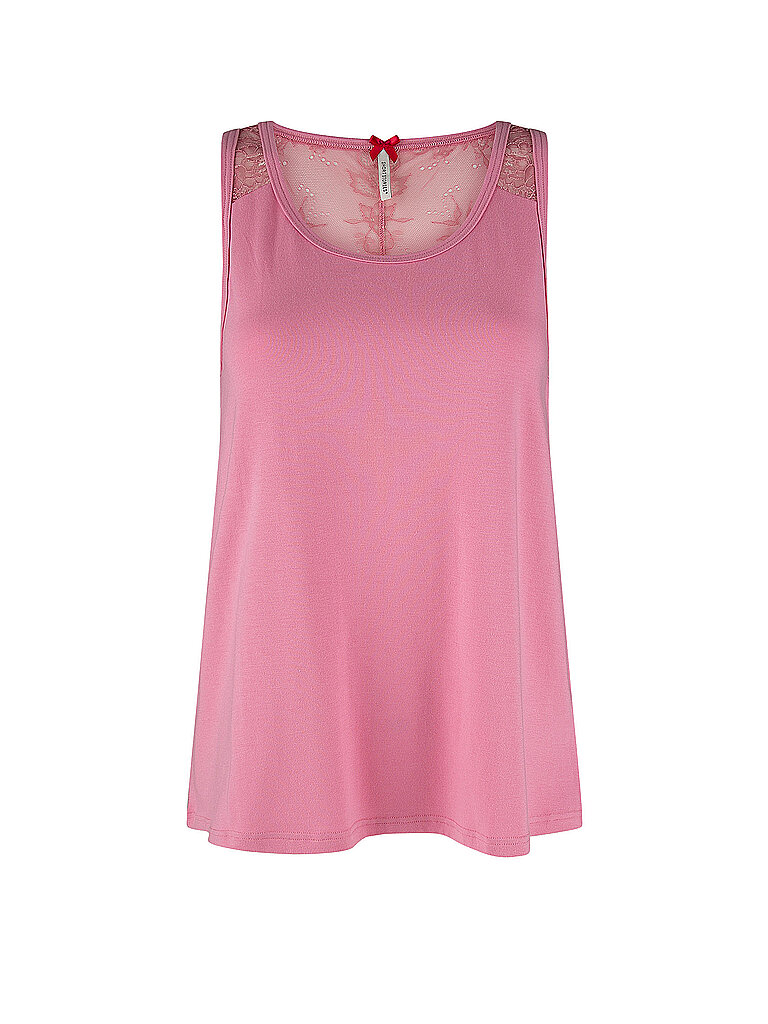 Pyjamatop rosa S damen