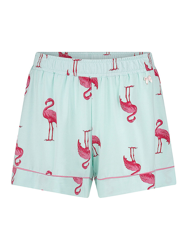 Pyjamashorts hellgrün M damen