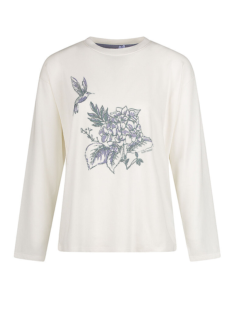 SHORT STORIES Pyjamashirt creme | L