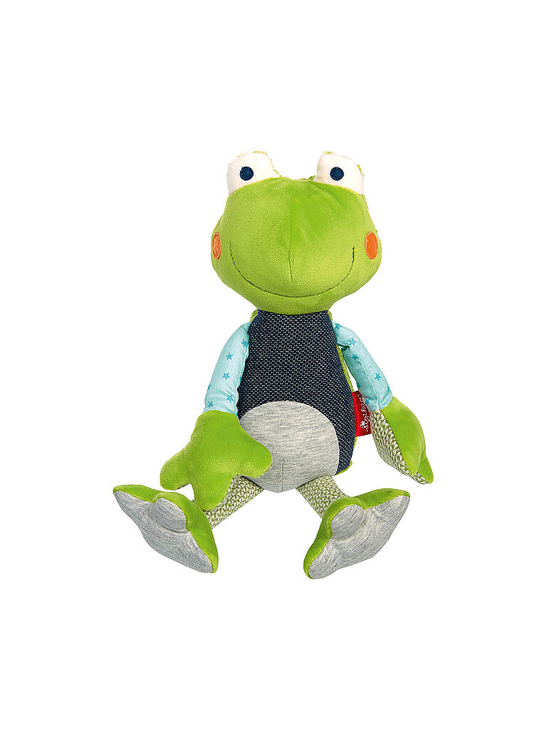 SIGIKID | Kuscheltier Frosch, Patchwork Sweety | keine Farbe