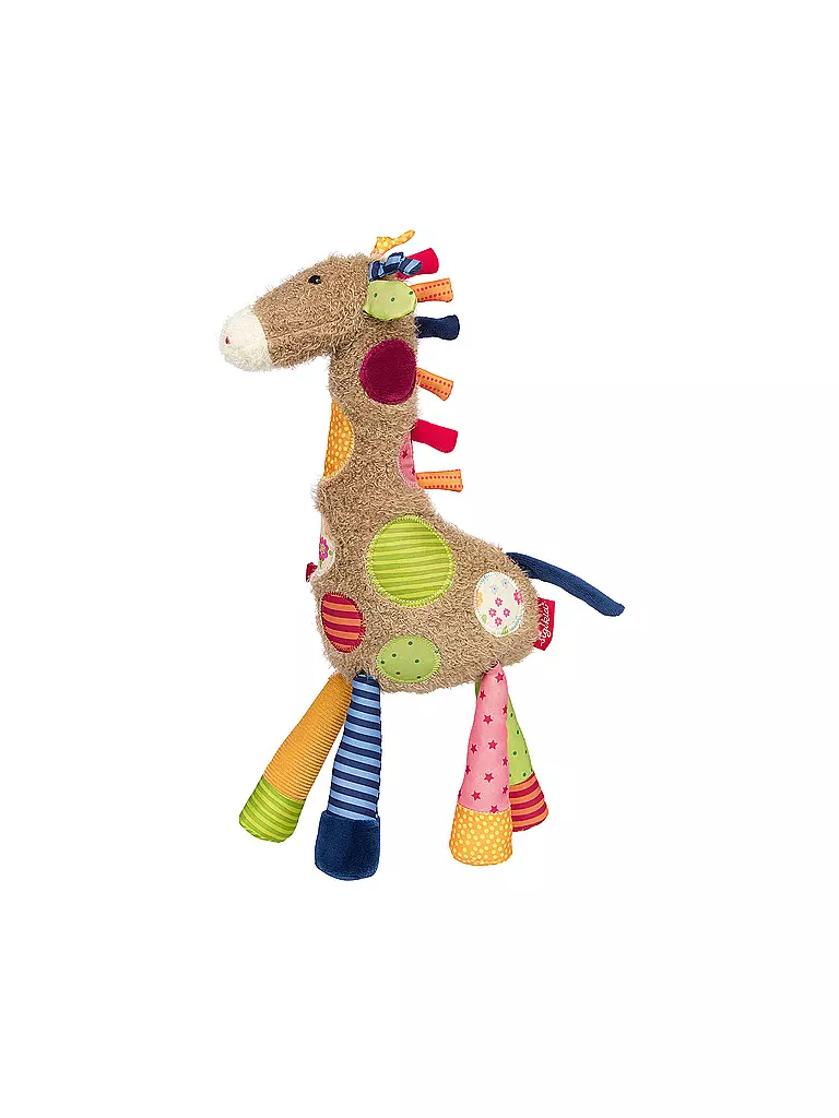 SIGIKID | Kuscheltier Giraffe Patchwork Sweety | bunt
