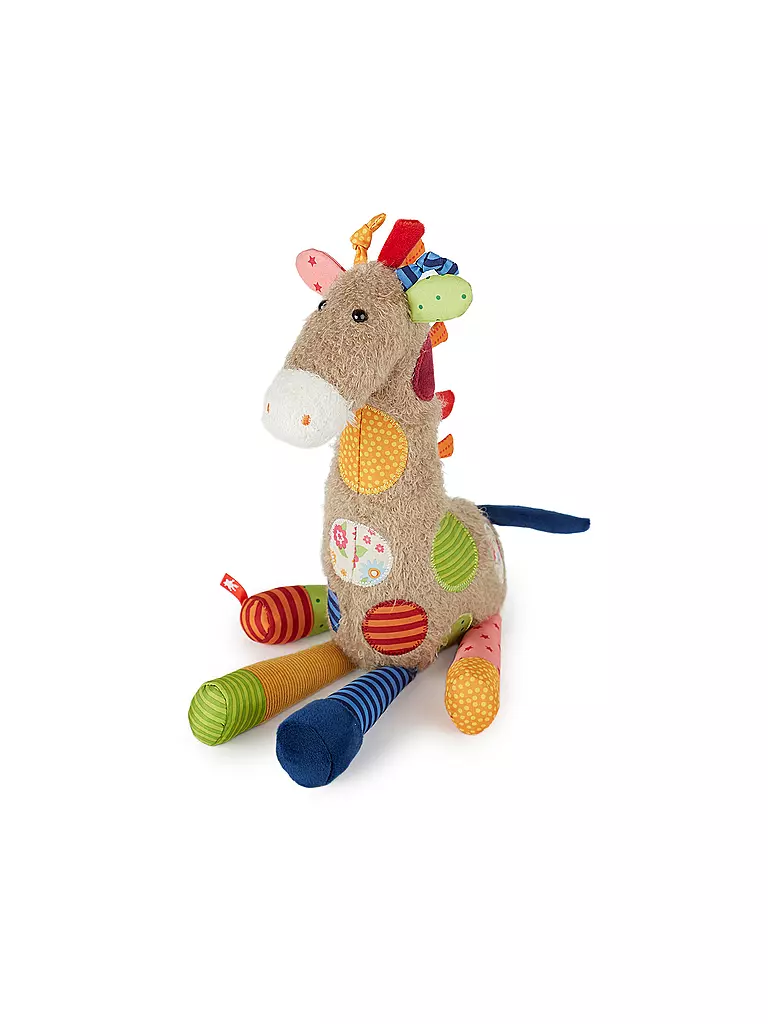 SIGIKID | Kuscheltier Giraffe Patchwork Sweety | bunt
