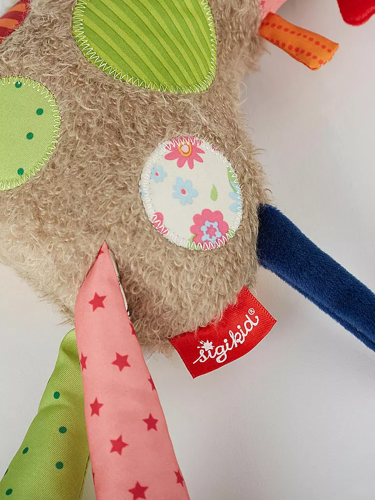 SIGIKID | Kuscheltier Giraffe Patchwork Sweety | bunt