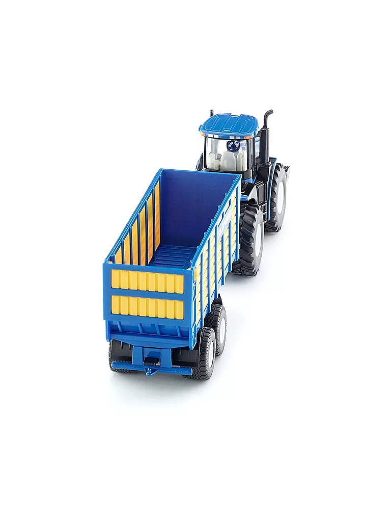 SIKU | New Holland Traktor mit Silagewagen | keine Farbe