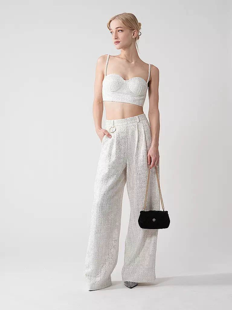 SILVIA SCHNEIDER | Bussineshose  | silber