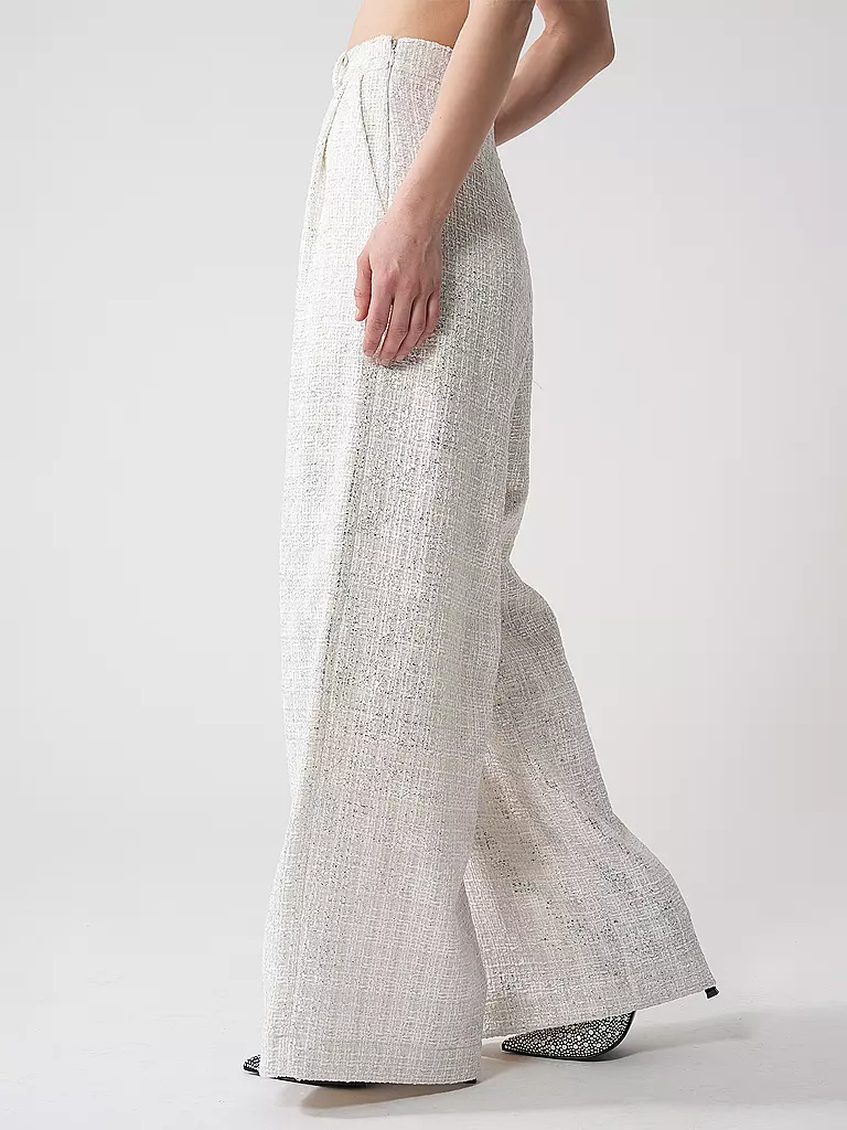 SILVIA SCHNEIDER | Bussineshose  | silber