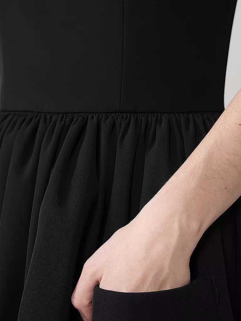 SILVIA SCHNEIDER | Midikleid  | schwarz
