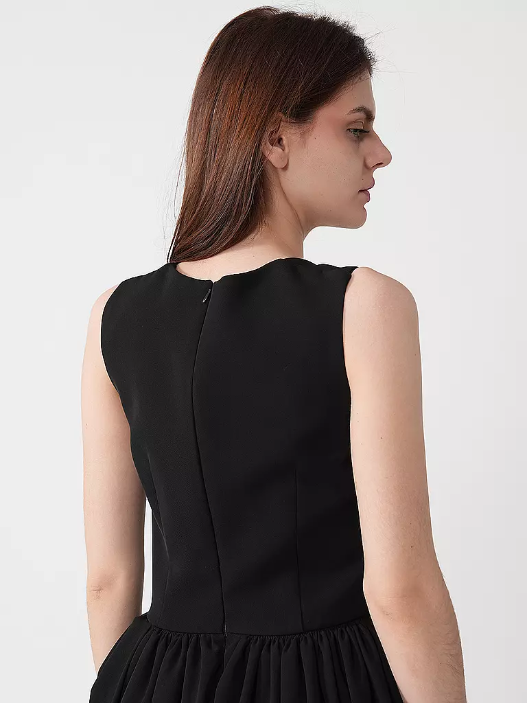 SILVIA SCHNEIDER | Midikleid  | schwarz