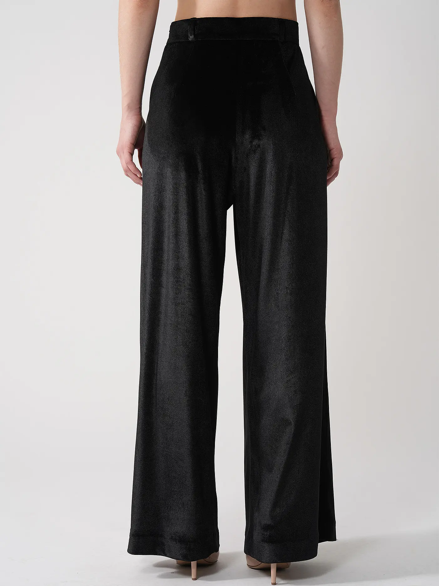 SILVIA SCHNEIDER | Samthose  | schwarz