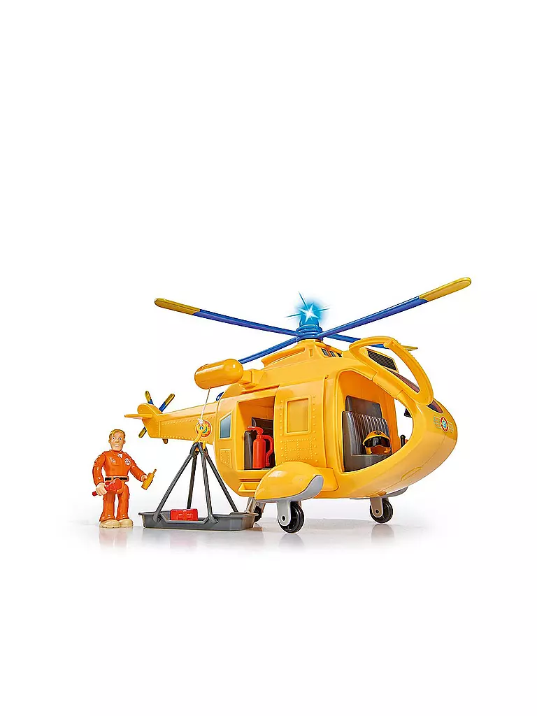 SIMBA | Feuerwehrmann Sam - Hubschrauber Wallaby II mit Figur  | keine Farbe