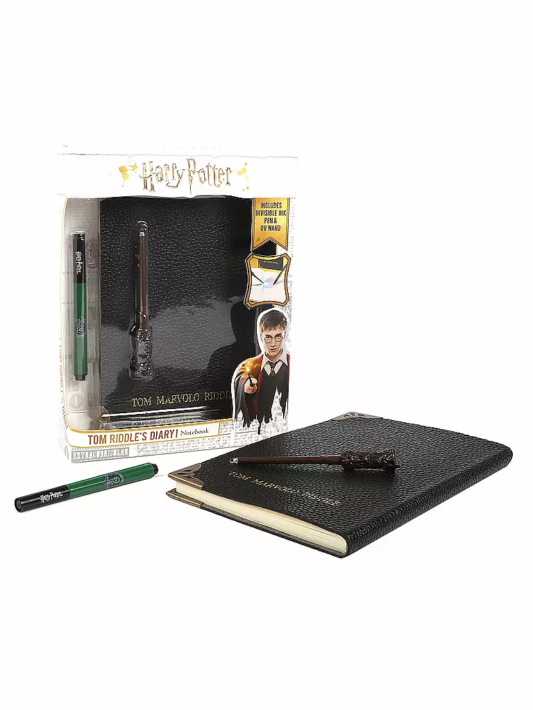 SIMBA | Harry Potter - Tom Riddles Notizbuch mit magischen Zauberstab | keine Farbe
