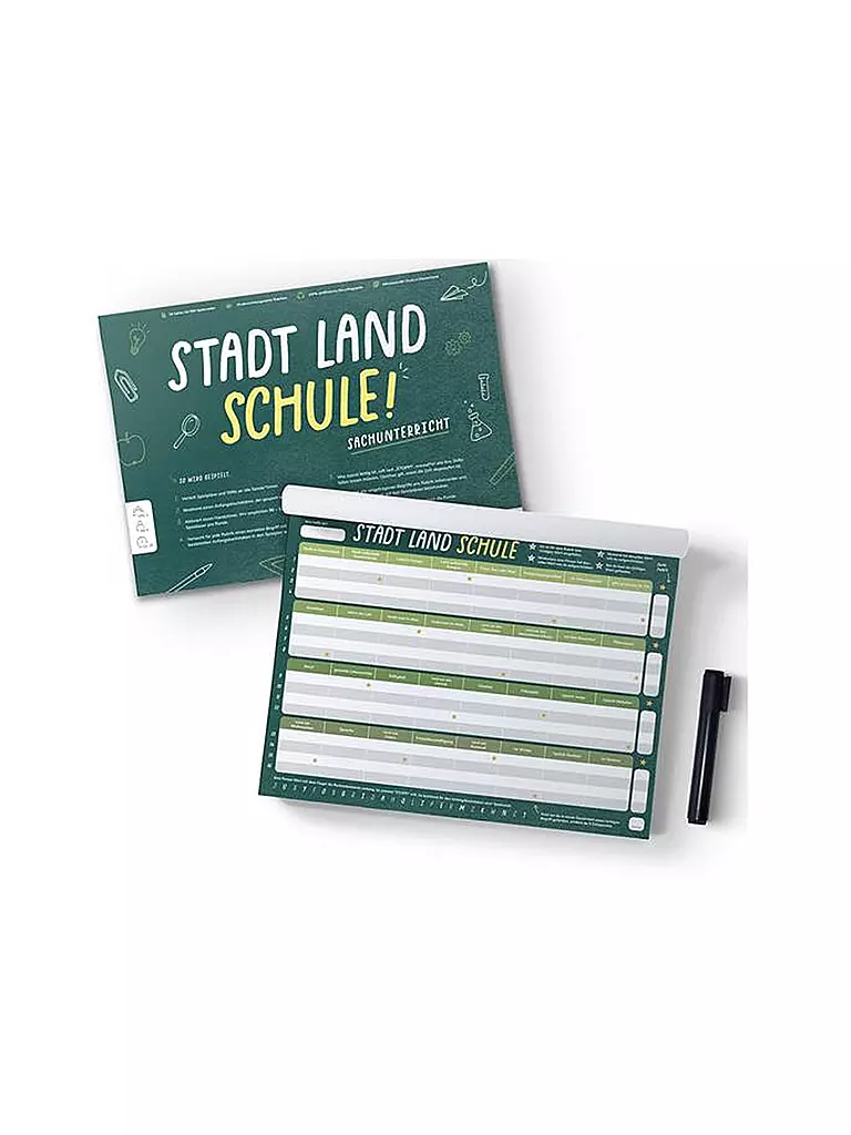 SIMON & JAN | Stadt Land Schule - Sachunterricht | keine Farbe