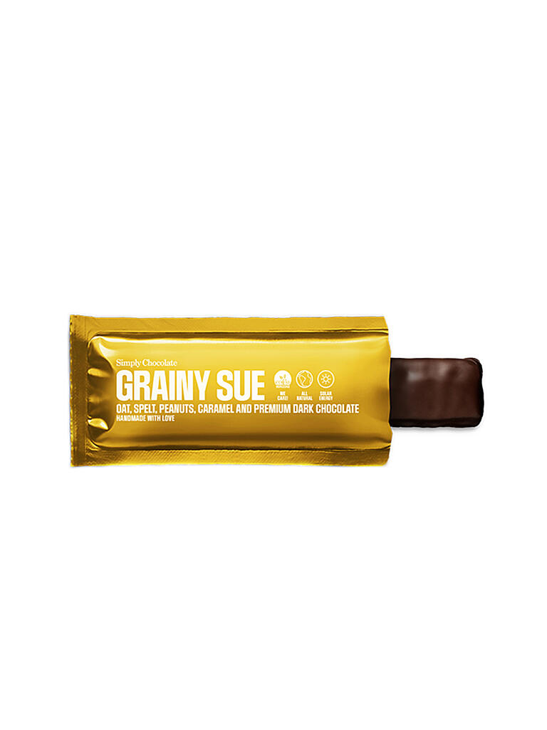 SIMPLY CHOCOLATE | Schokolade - Grainy Sue Bar | gelb