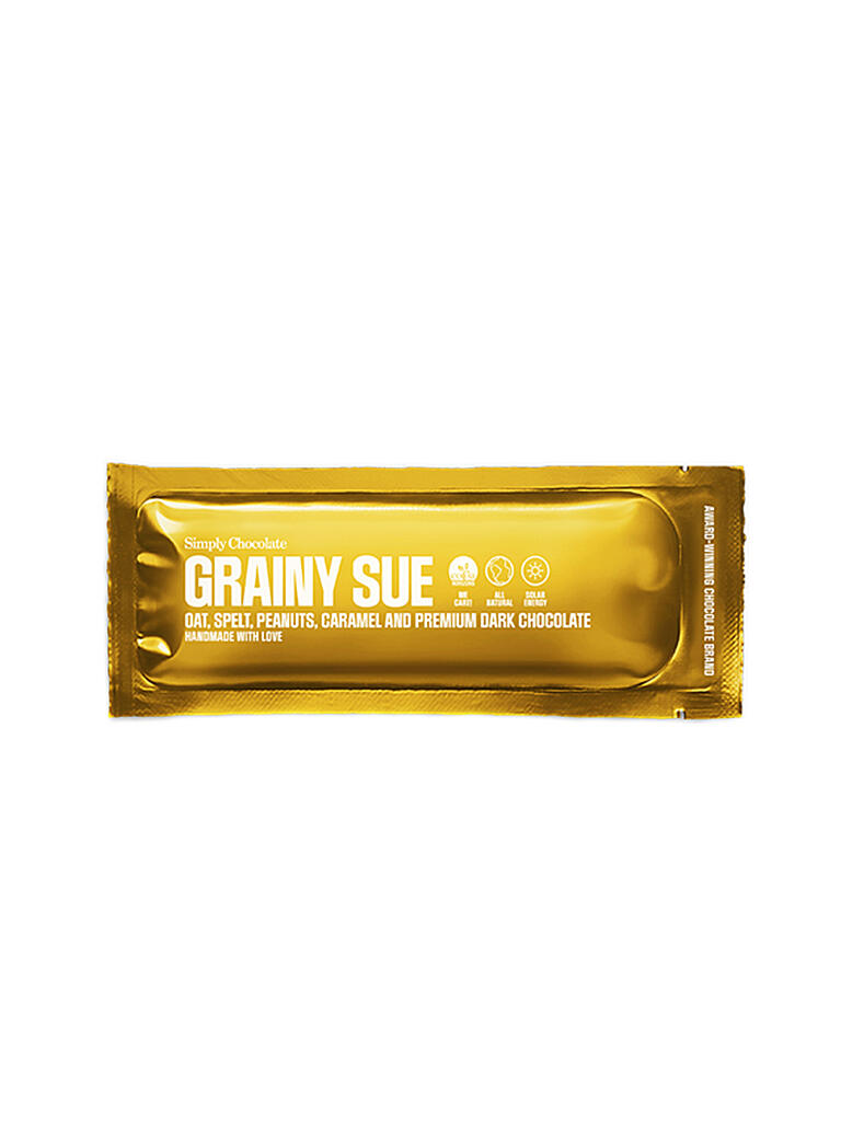 SIMPLY CHOCOLATE | Schokolade - Grainy Sue Bar | gelb