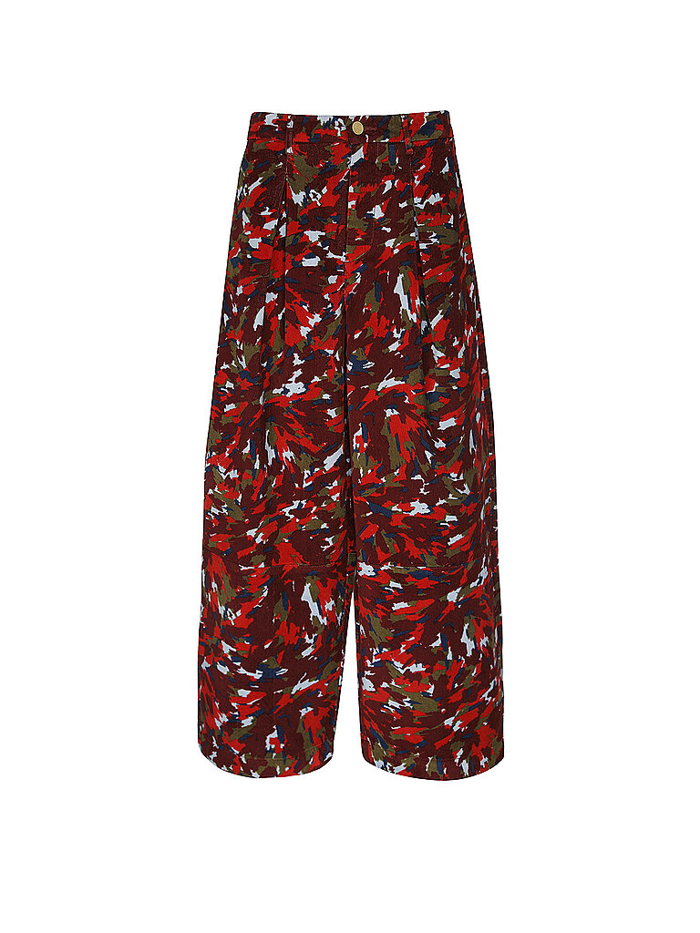 SKFK Hose Barrel Leg KENARE dunkelrot | 34