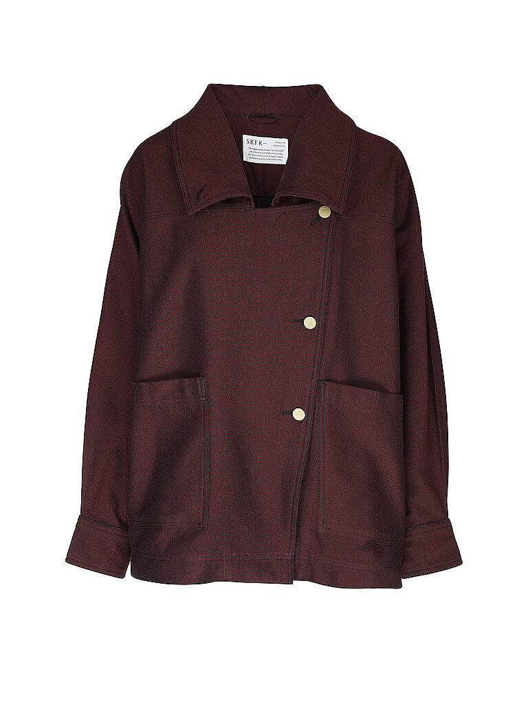 SKFK Jacke IZAR dunkelrot | S