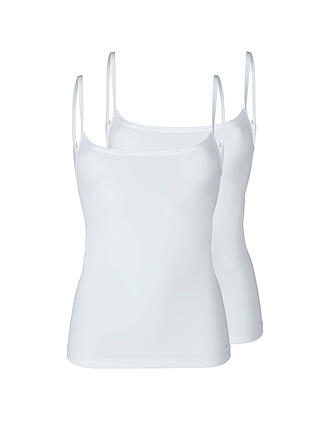 SKINY | Top 2-er Pkg. "Micro Lovers" (Weiss)
