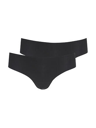 SKINY | Panty 2er Pkg. ADVANTAGE MODAL INVISIBLE black