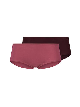 SKINY | Slip 2er Pkg. ADVANTAGE COTTON STRETCH rosewine selection