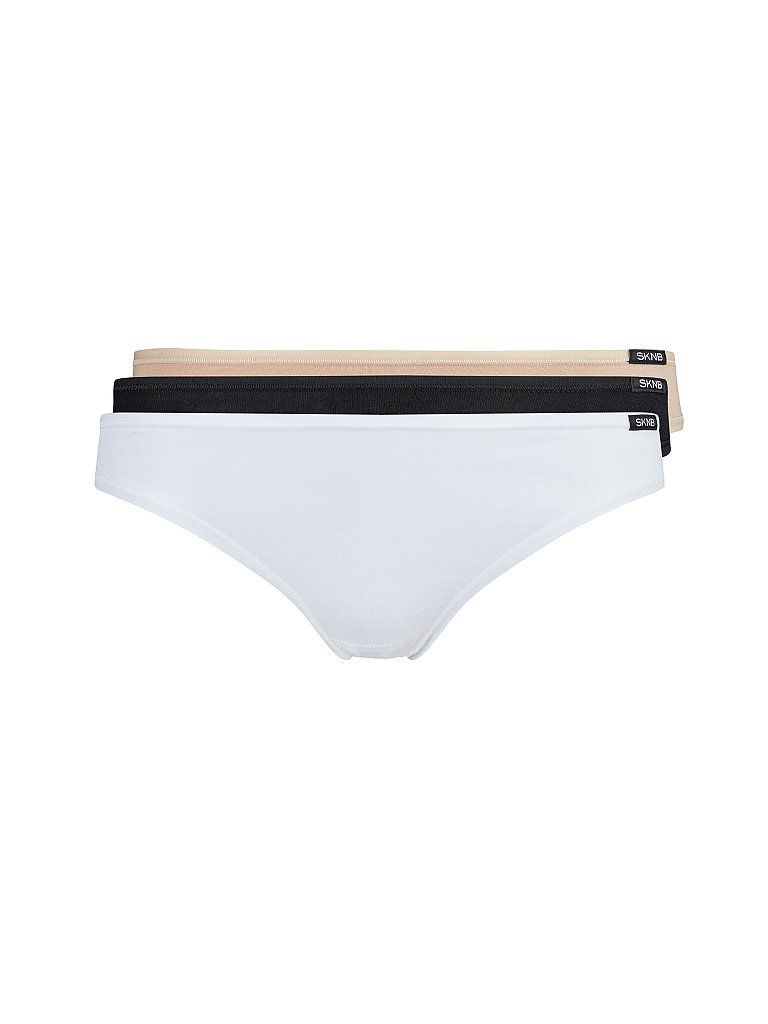 Slip 3er Pkg. ADVANTAGE COTTON trio selection weiss 40 damen