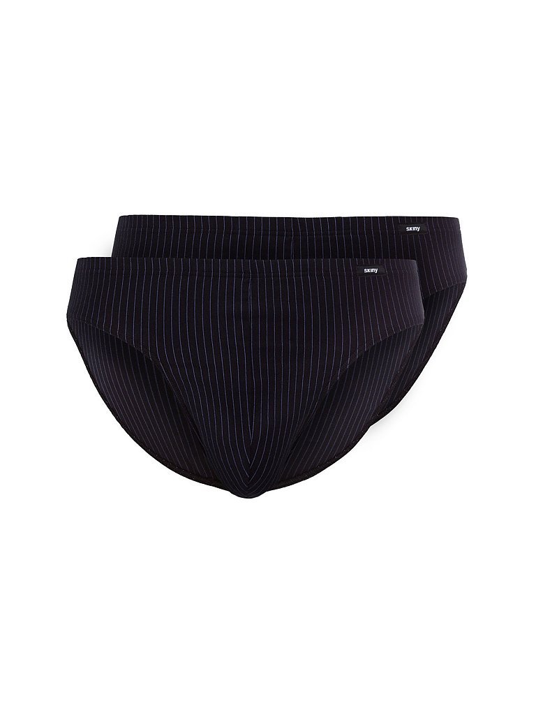 Brasil Slip 2er Pkg COTTON ADVANTAGE shadow stripe schwarz XL herren