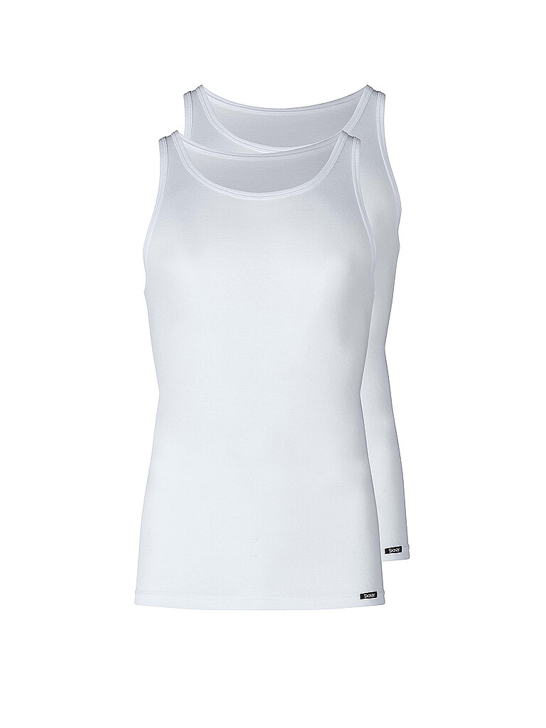 Top - Unterhemd 2-er Pkg. white weiss XL herren