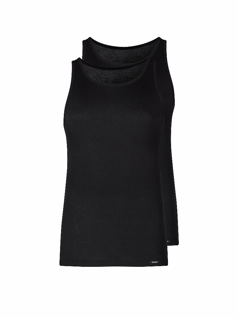 Top - Unterhemd 2-er Pkg. schwarz schwarz M herren