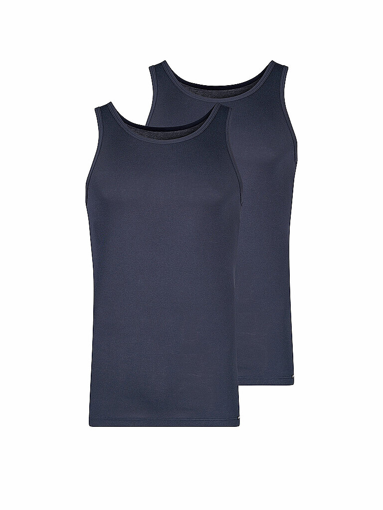 SKINY Tanktop - Unterhemd 2er Pkg crown blue blau | XXL