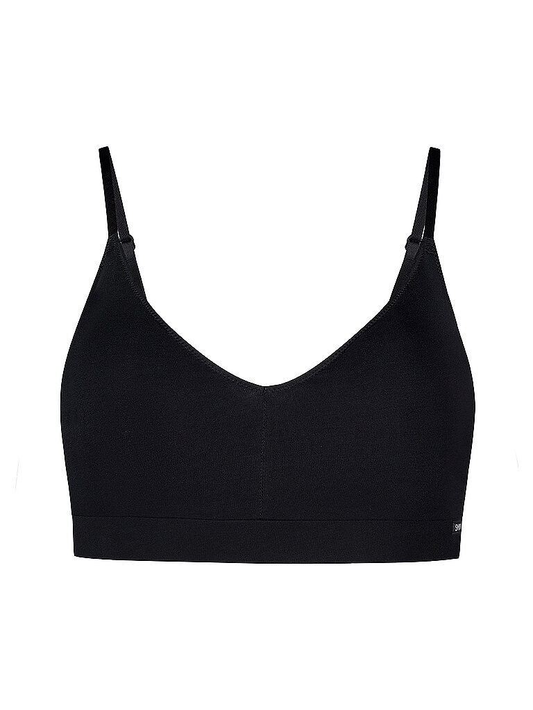 Bustier COTTON ESSENTIALS black schwarz 36 damen