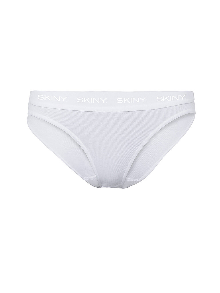 Rio Slip 2er Pkg COTTON RIB white weiss 42 damen