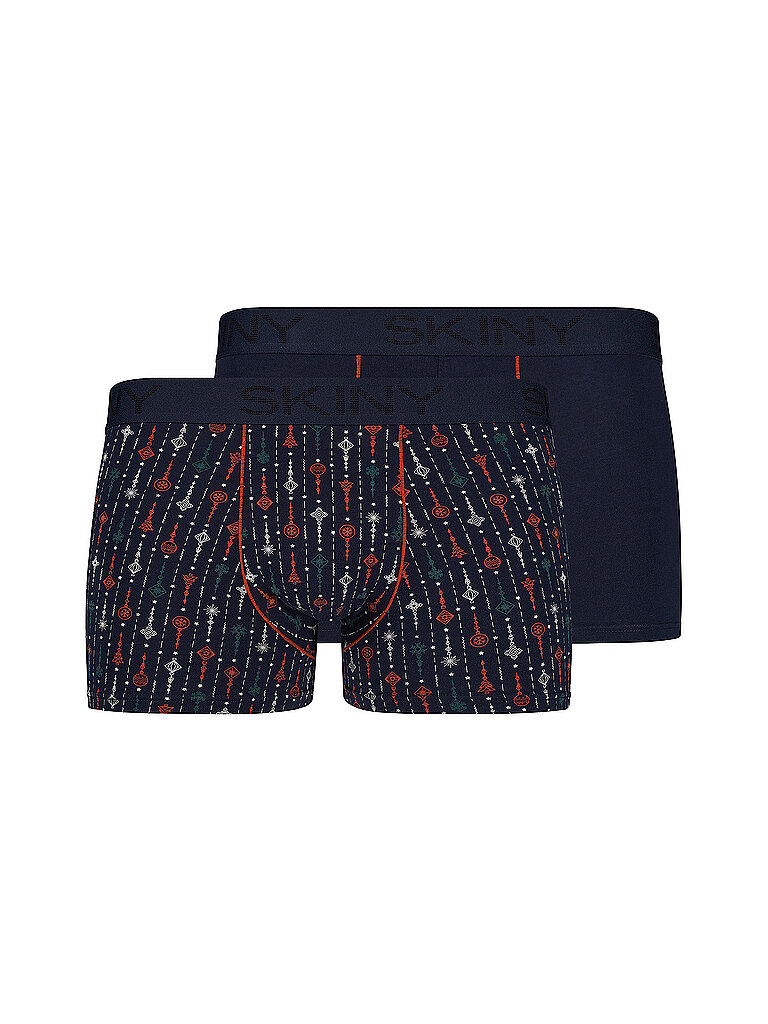 SKINY Pants 2er Pkg. COTTON MULTIPACK crushed treedecoration selection grau | S
