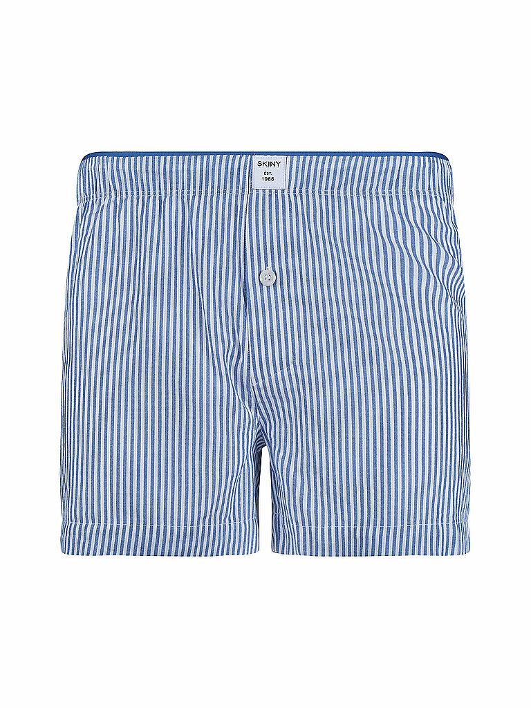 Boxershorts BOXERSENSATION blue microstripes blau XL herren