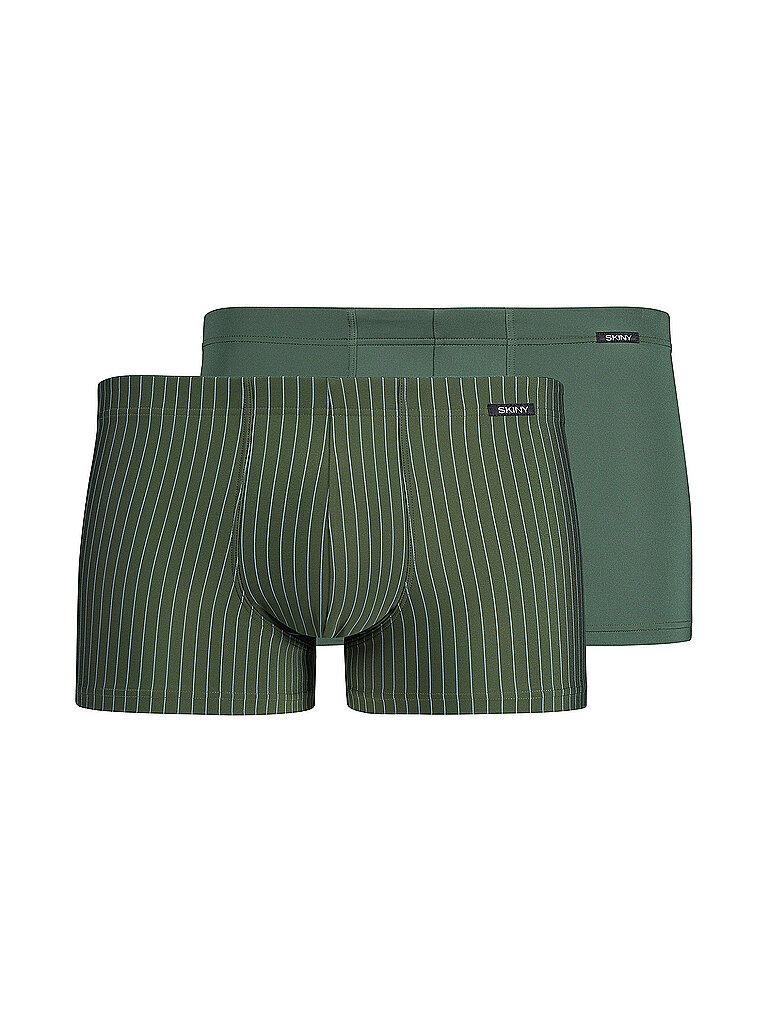SKINY Pants 2er Pkg. MICRO MULTIPACK duffelbag stripes selection grün | M