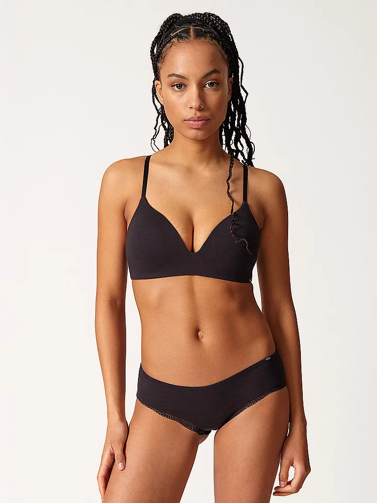 Skiny Classicotton Non-Wired Bra Black 80C 4